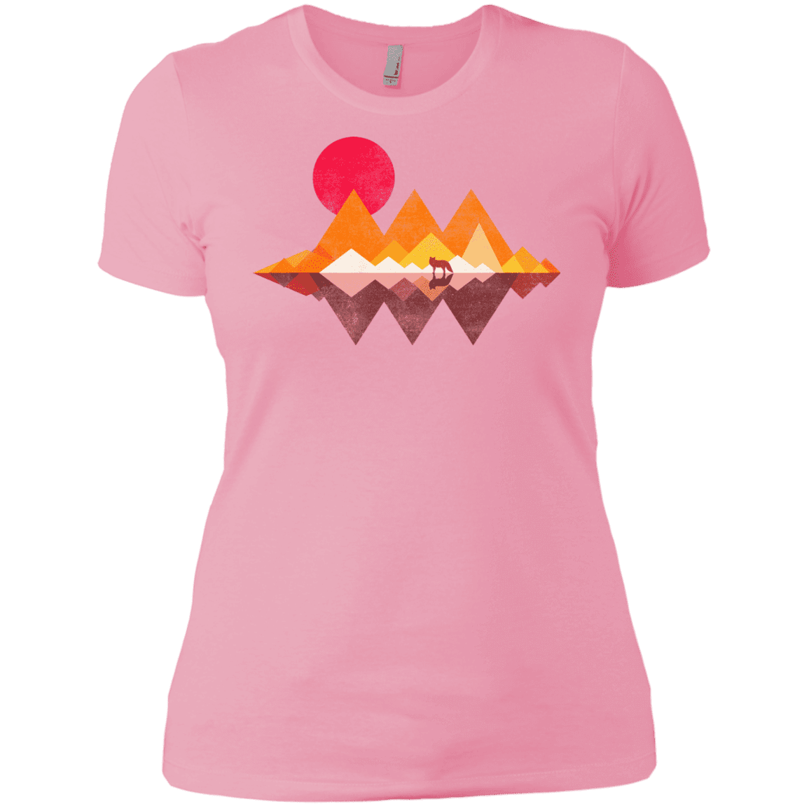 T-Shirts Light Pink / X-Small Wolflands Women's Premium T-Shirt