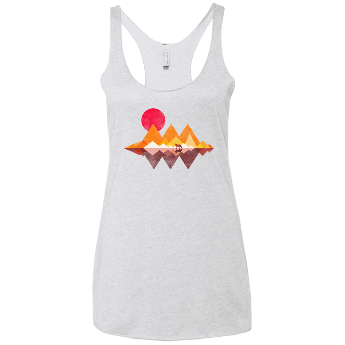 Wolflands Women's Triblend Racerback Tank