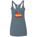 Wolflands Women's Triblend Racerback Tank
