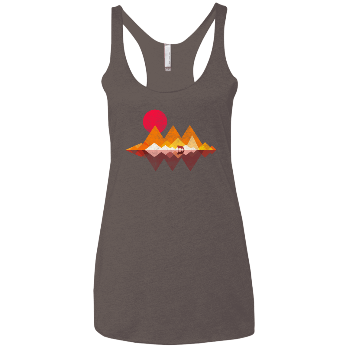 Wolflands Women's Triblend Racerback Tank