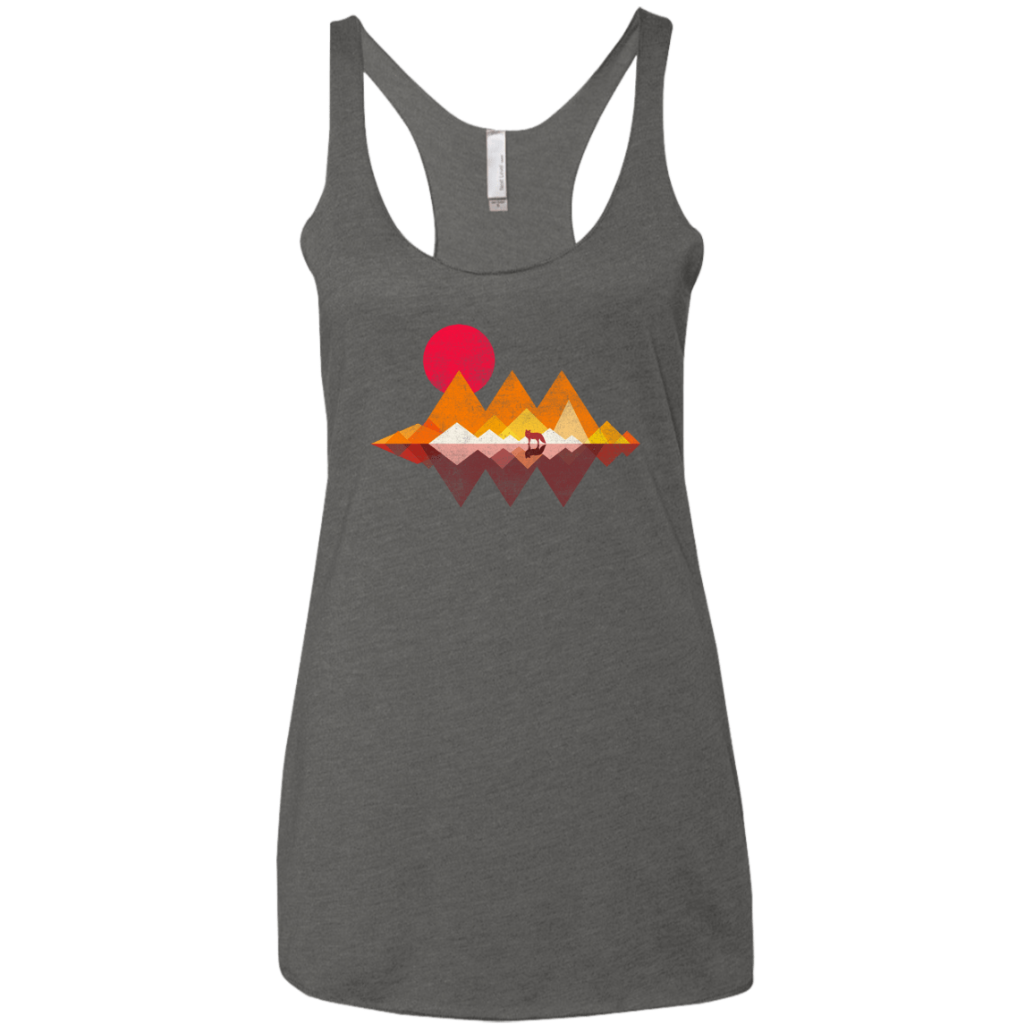 Wolflands Women's Triblend Racerback Tank