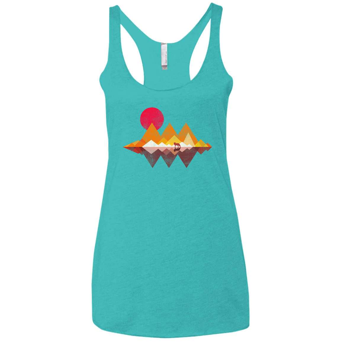 Wolflands Women's Triblend Racerback Tank
