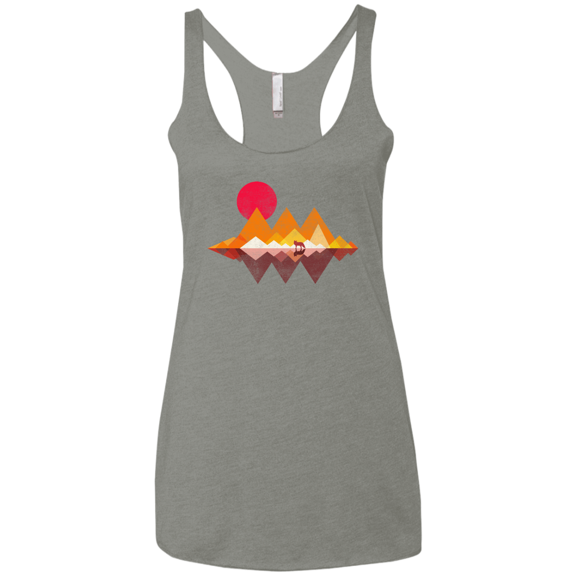 Wolflands Women's Triblend Racerback Tank
