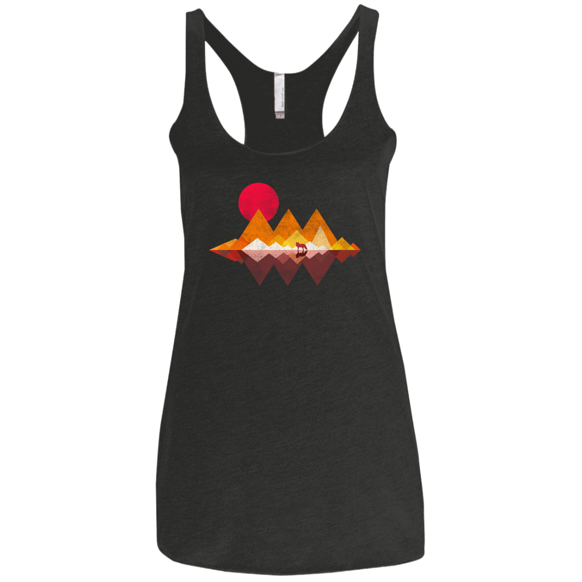Wolflands Women's Triblend Racerback Tank
