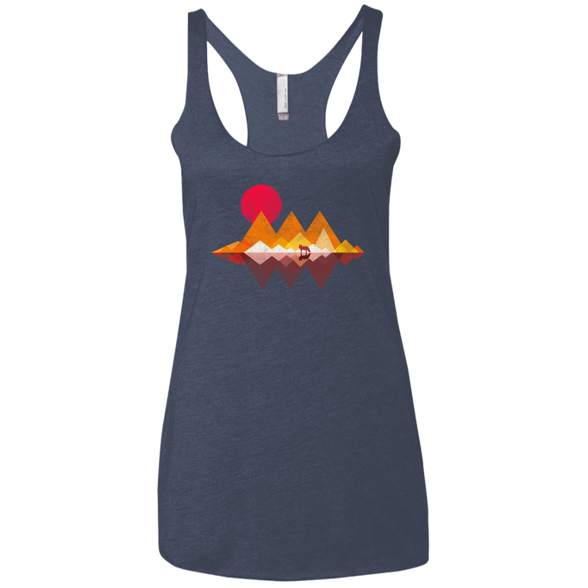 Wolflands Women's Triblend Racerback Tank