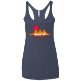 Wolflands Women's Triblend Racerback Tank