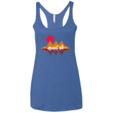 Wolflands Women's Triblend Racerback Tank