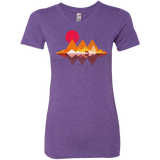 T-Shirts Purple Rush / S Wolflands Women's Triblend T-Shirt