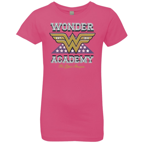 T-Shirts Hot Pink / YXS Wonder Academy Girls Premium T-Shirt