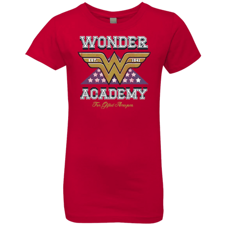T-Shirts Red / YXS Wonder Academy Girls Premium T-Shirt