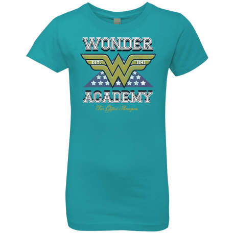 T-Shirts Tahiti Blue / YXS Wonder Academy Girls Premium T-Shirt