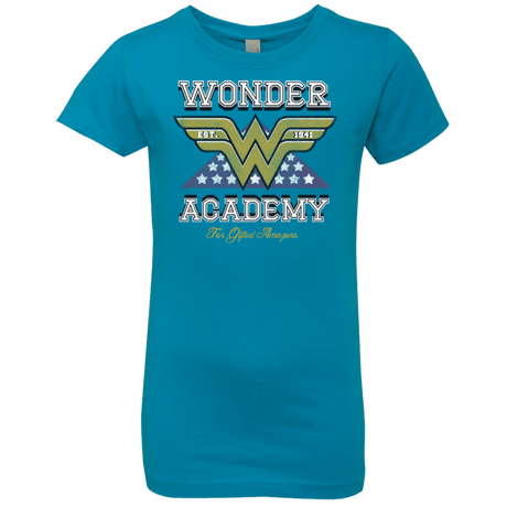T-Shirts Turquoise / YXS Wonder Academy Girls Premium T-Shirt