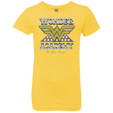 T-Shirts Vibrant Yellow / YXS Wonder Academy Girls Premium T-Shirt
