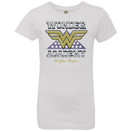 T-Shirts White / YXS Wonder Academy Girls Premium T-Shirt