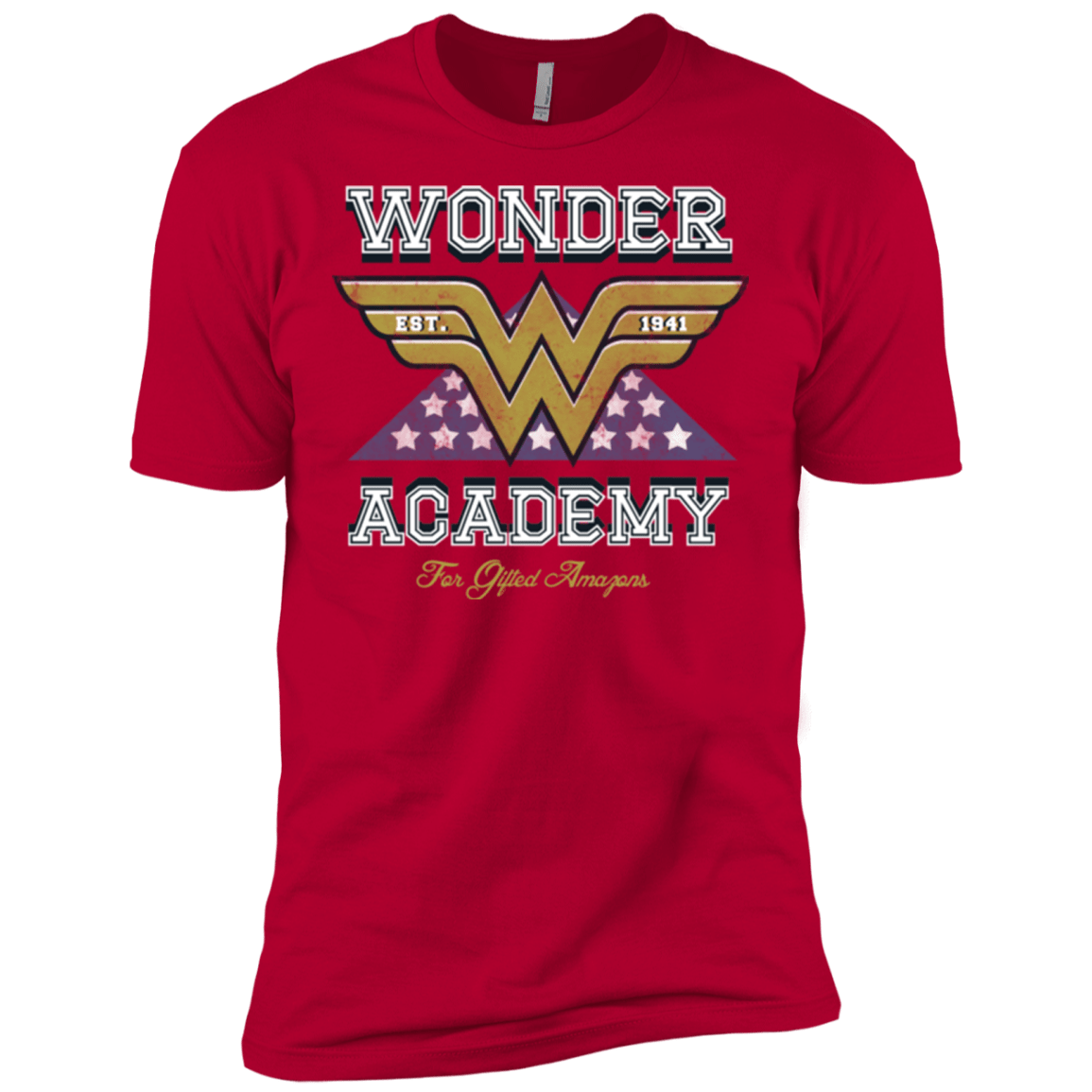 T-Shirts Red / X-Small Wonder Academy Men's Premium T-Shirt