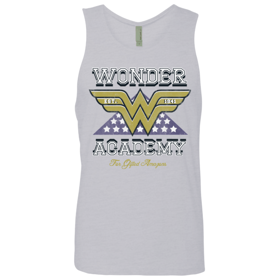 T-Shirts Heather Grey / Small Wonder Academy Men's Premium Tank Top