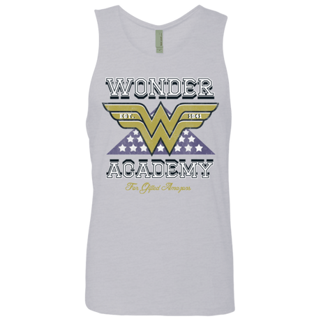 T-Shirts Heather Grey / Small Wonder Academy Men's Premium Tank Top