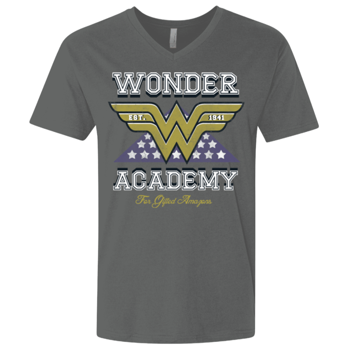 T-Shirts Heavy Metal / X-Small Wonder Academy Men's Premium V-Neck