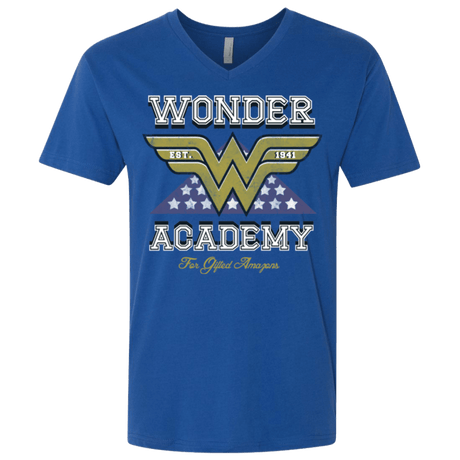 T-Shirts Royal / X-Small Wonder Academy Men's Premium V-Neck