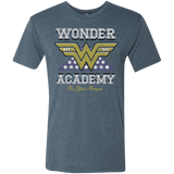 T-Shirts Indigo / Small Wonder Academy Men's Triblend T-Shirt