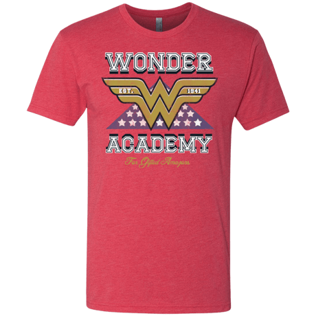 T-Shirts Vintage Red / Small Wonder Academy Men's Triblend T-Shirt