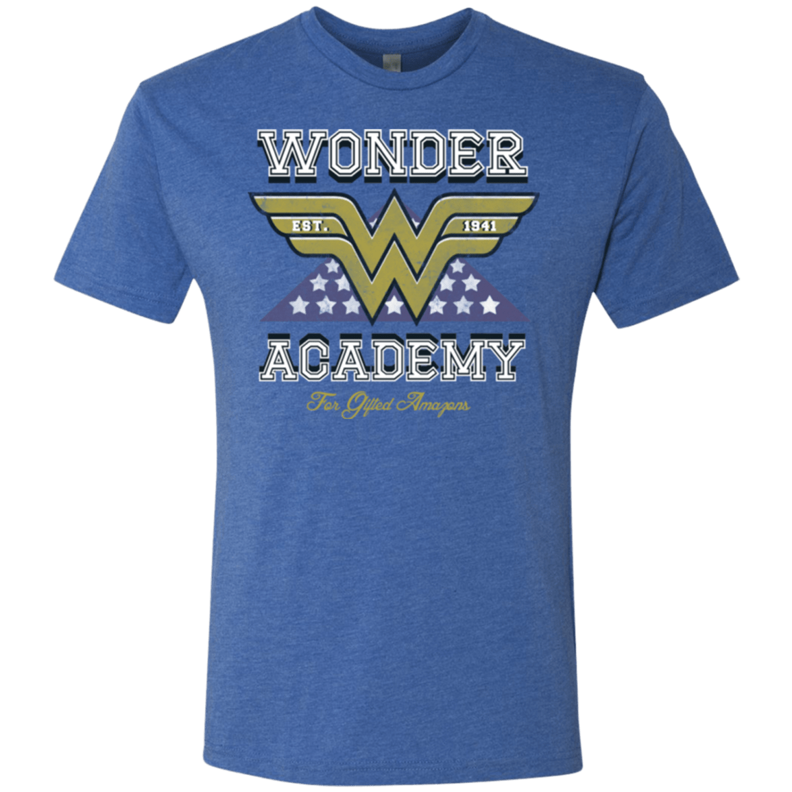 T-Shirts Vintage Royal / Small Wonder Academy Men's Triblend T-Shirt