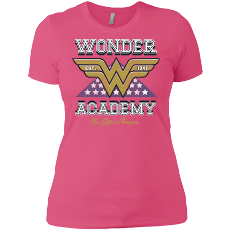 T-Shirts Hot Pink / X-Small Wonder Academy Women's Premium T-Shirt