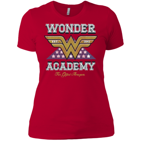 T-Shirts Red / X-Small Wonder Academy Women's Premium T-Shirt