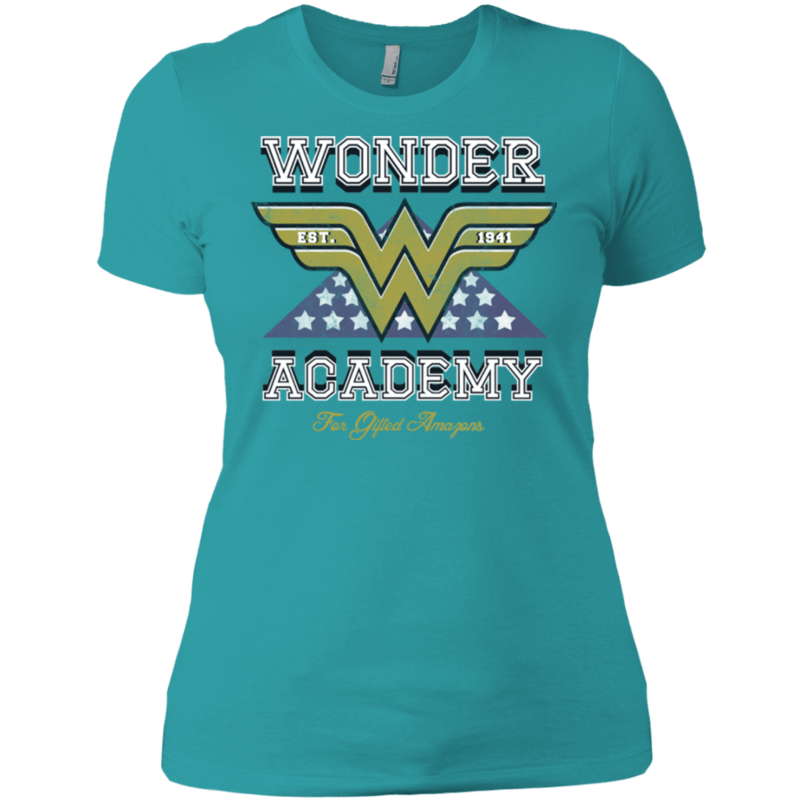 T-Shirts Tahiti Blue / X-Small Wonder Academy Women's Premium T-Shirt