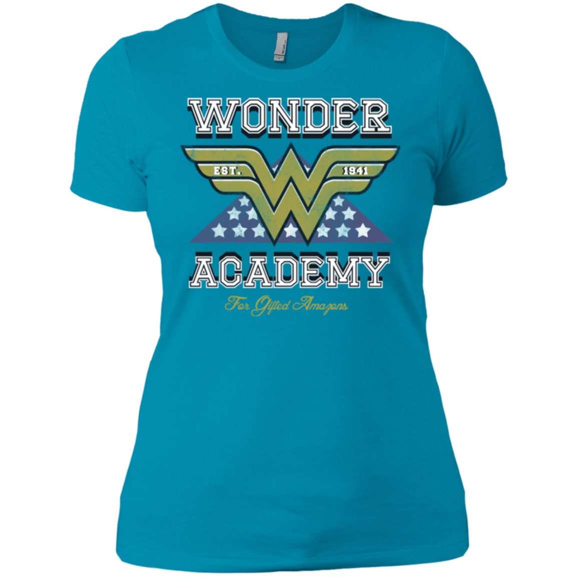 T-Shirts Turquoise / X-Small Wonder Academy Women's Premium T-Shirt