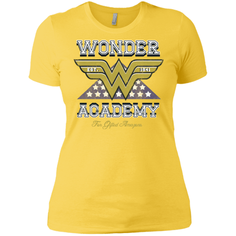 T-Shirts Vibrant Yellow / X-Small Wonder Academy Women's Premium T-Shirt
