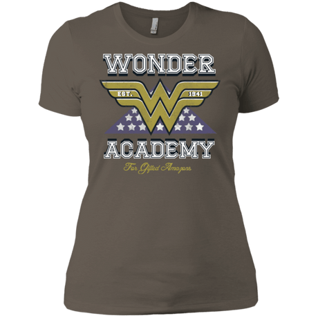 T-Shirts Warm Grey / X-Small Wonder Academy Women's Premium T-Shirt