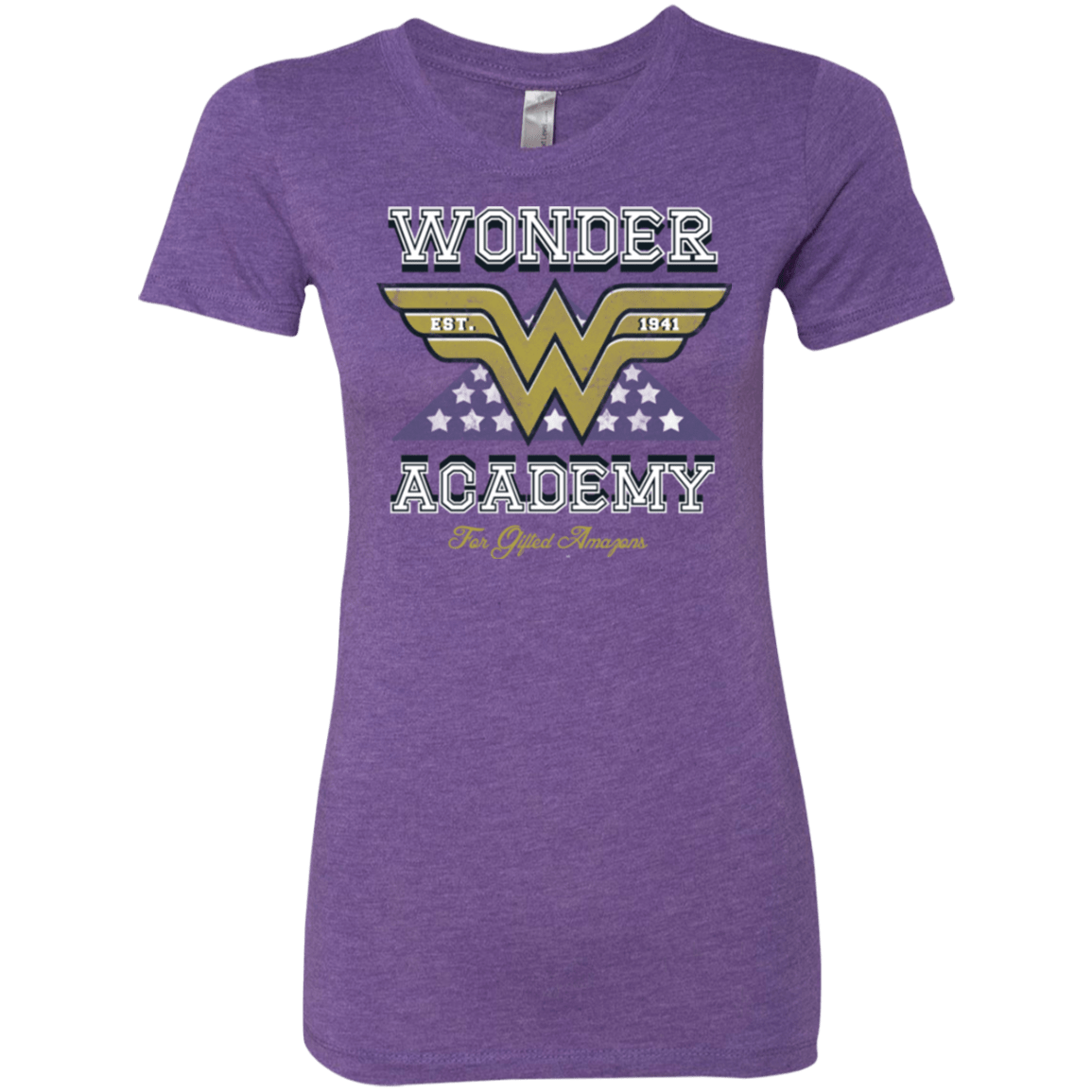 T-Shirts Purple Rush / Small Wonder Academy Women's Triblend T-Shirt