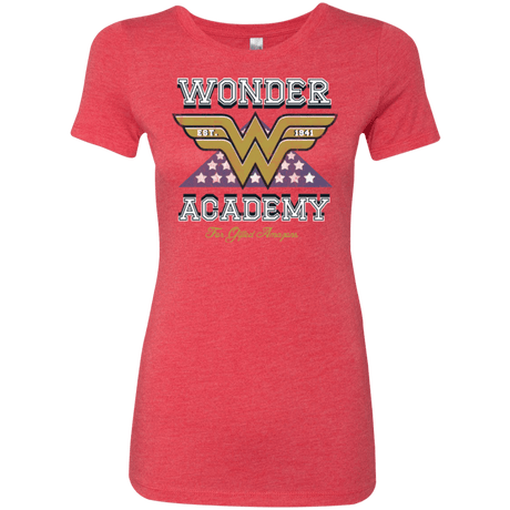 T-Shirts Vintage Red / Small Wonder Academy Women's Triblend T-Shirt