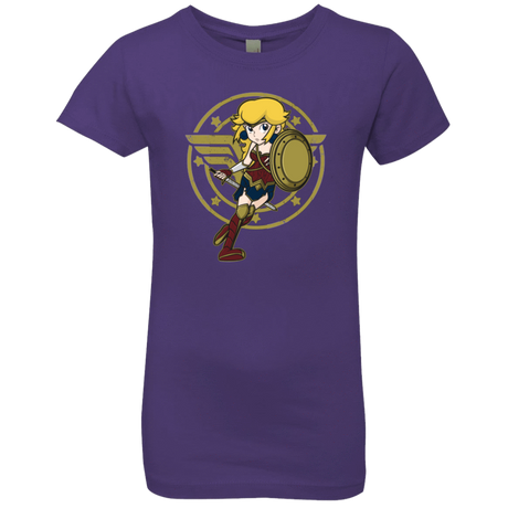 T-Shirts Purple Rush / YXS Wonder Peach Girls Premium T-Shirt