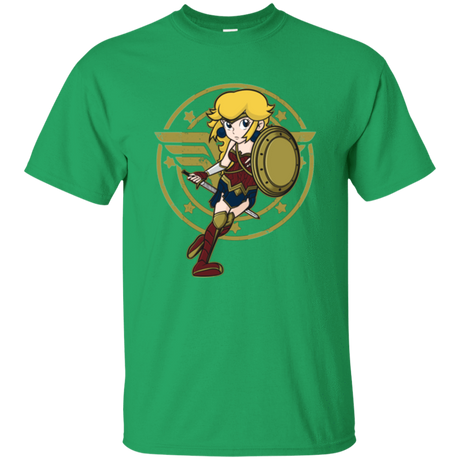T-Shirts Irish Green / Small Wonder Peach T-Shirt