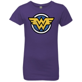 T-Shirts Purple Rush / YXS WONDER WOMAN Girls Premium T-Shirt