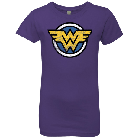 T-Shirts Purple Rush / YXS WONDER WOMAN Girls Premium T-Shirt
