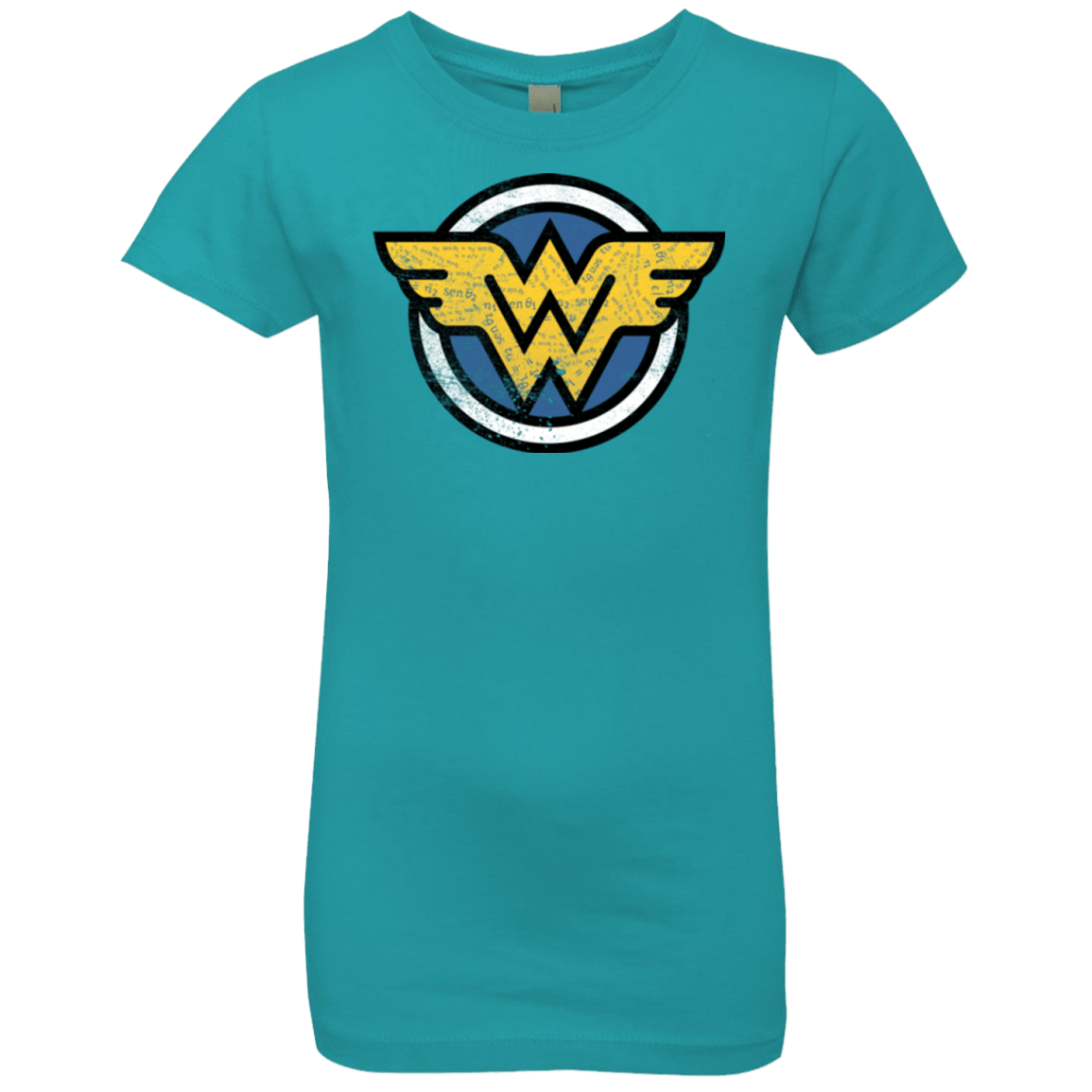 T-Shirts Tahiti Blue / YXS WONDER WOMAN Girls Premium T-Shirt