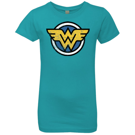 T-Shirts Tahiti Blue / YXS WONDER WOMAN Girls Premium T-Shirt
