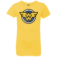 T-Shirts Vibrant Yellow / YXS WONDER WOMAN Girls Premium T-Shirt