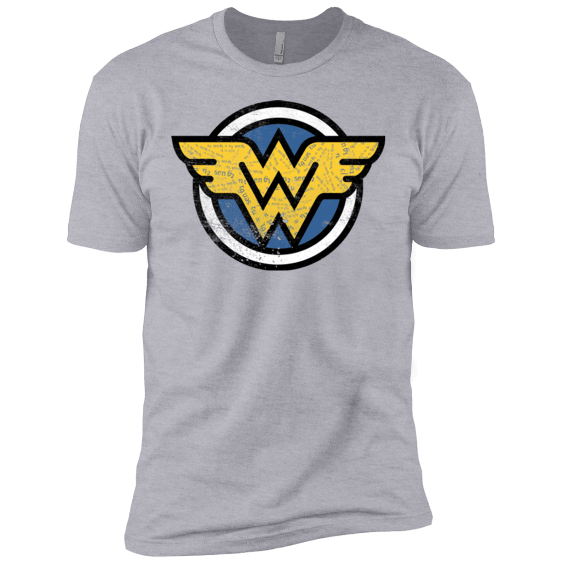 T-Shirts Heather Grey / X-Small WONDER WOMAN Men's Premium T-Shirt