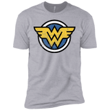 T-Shirts Heather Grey / X-Small WONDER WOMAN Men's Premium T-Shirt