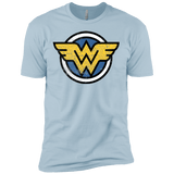 T-Shirts Light Blue / X-Small WONDER WOMAN Men's Premium T-Shirt