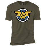 T-Shirts Military Green / X-Small WONDER WOMAN Men's Premium T-Shirt