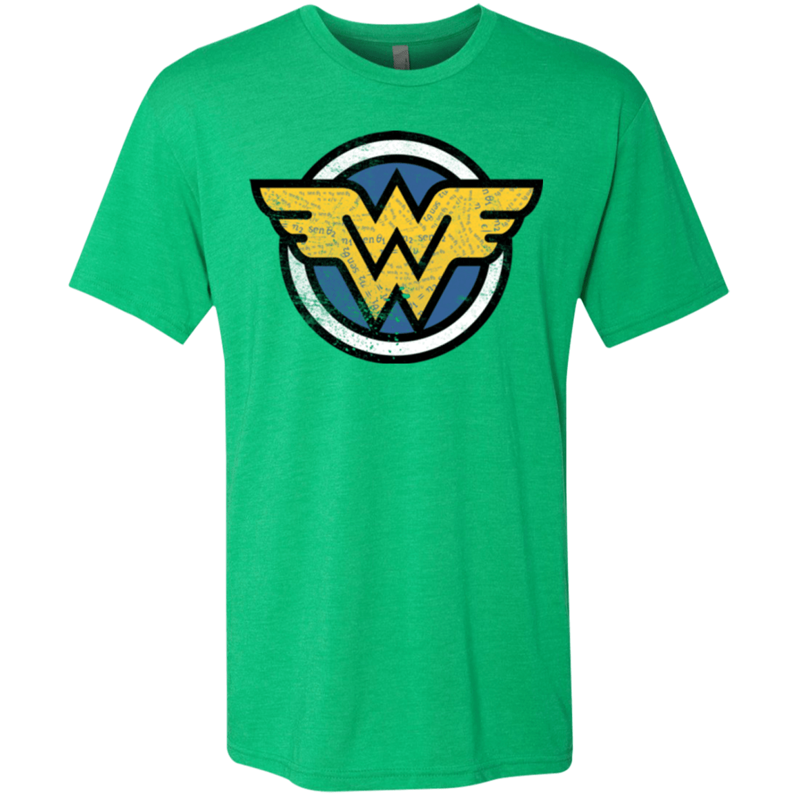 T-Shirts Envy / Small WONDER WOMAN Men's Triblend T-Shirt