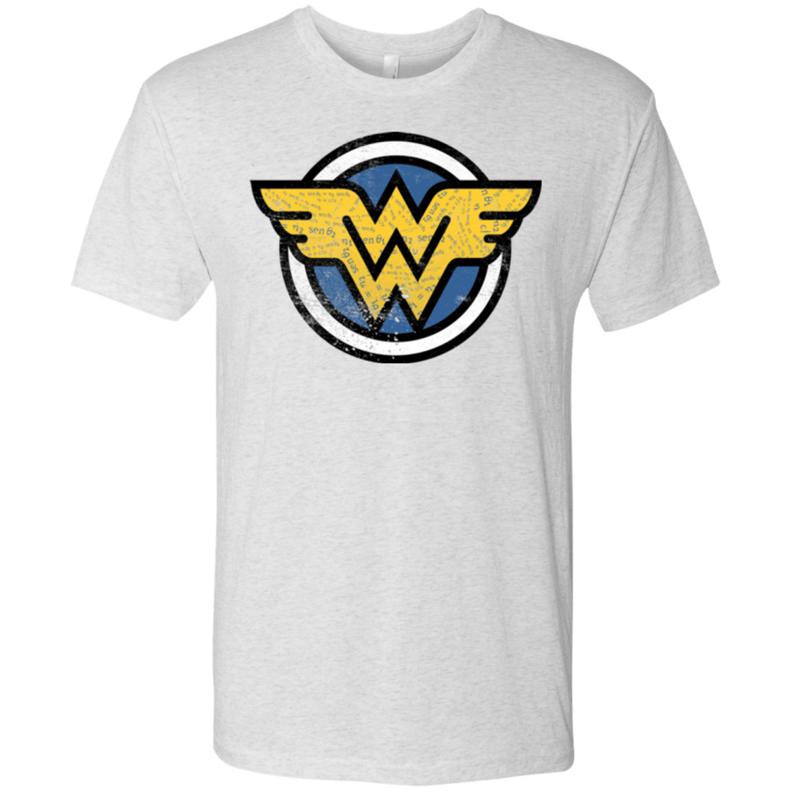 T-Shirts Heather White / Small WONDER WOMAN Men's Triblend T-Shirt