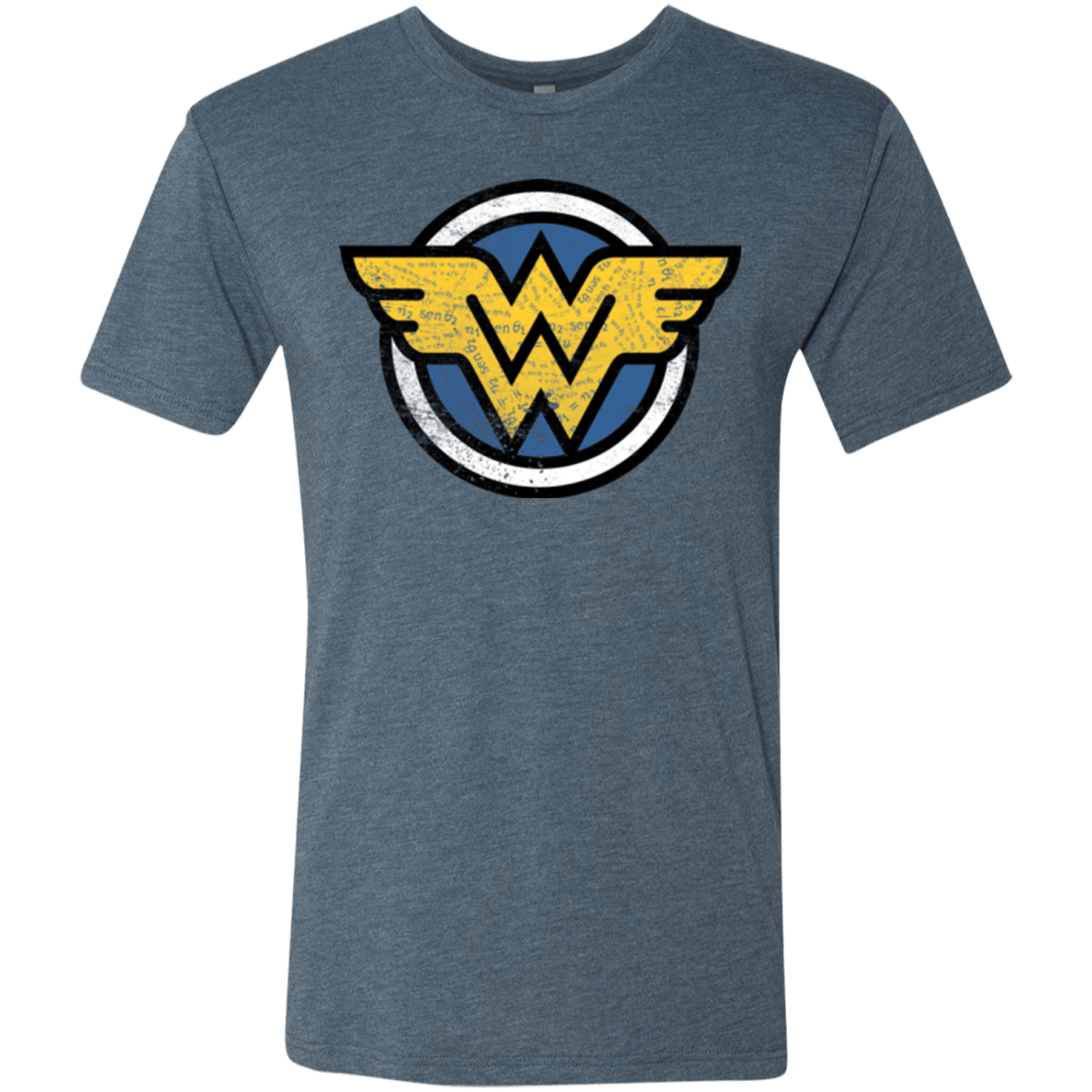 T-Shirts Indigo / Small WONDER WOMAN Men's Triblend T-Shirt