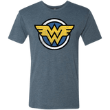 T-Shirts Indigo / Small WONDER WOMAN Men's Triblend T-Shirt