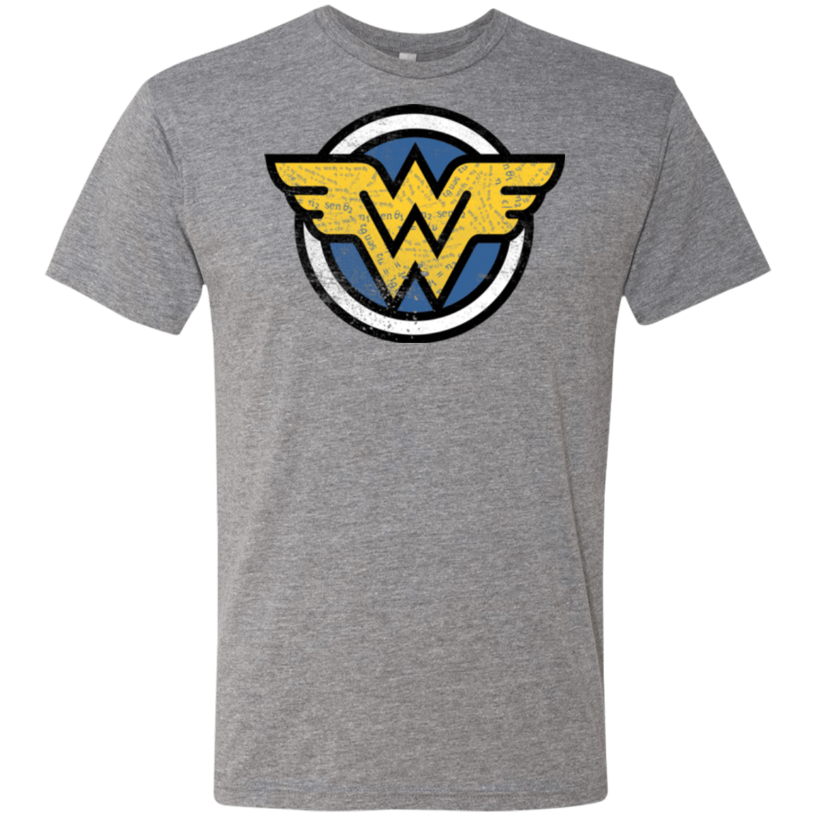T-Shirts Premium Heather / Small WONDER WOMAN Men's Triblend T-Shirt